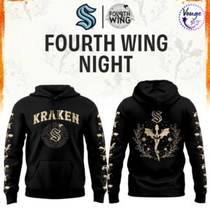 Seattle Kraken Fourth Wing Night Hoodie