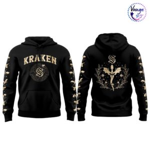 Seattle Kraken Fourth Wing Night Hoodie 2