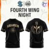 Seattle Kraken Fourth Wing Night Hoodie