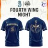 Seattle Mariners Fourth Wing Night Limited Hoodie