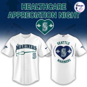 Seattle Mariners Healthcare Appreciation Night Baseball Jersey 2