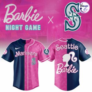 Seattle Mariners x Barbie Night 2026 Limited Editions Jersey
