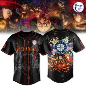 Seattle Mariners x Demon Slayer 2026 Baseball Jersey