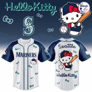 Seattle Mariners x Hello Kitty 2026 Baseball Jersey
