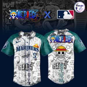 Seattle Mariners x One Piece x MLB 2026 Edition Baseball Jersey