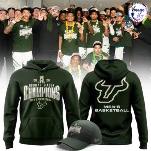 South Florida Bulls Mens Basketball New Hoodie 2