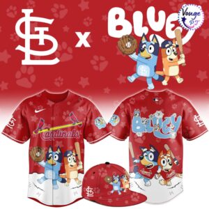 St. Louis Cardinals x Bluey Night Limited Edition Baseball Jersey