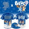 Toledo Mud Hens x Bluey Night Limited Edition Baseball Jersey