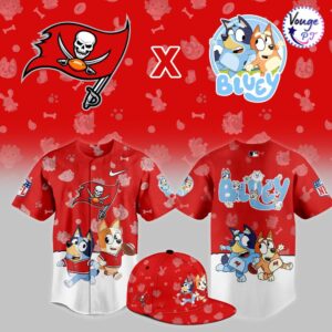 Tampa Bay Buccaneers x Bluey Night Limited Edition Jersey
