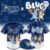 Texas Rangers x Bluey Night Limited Edition Baseball Jersey