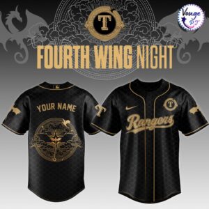 Texas Rangers Fourth Wing Night Baseball Jersey