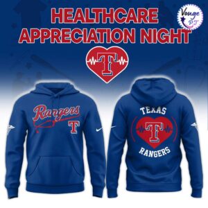 Texas Rangers Healthcare Appreciation Night Hoodie