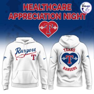 Texas Rangers Healthcare Appreciation Night Hoodie 2