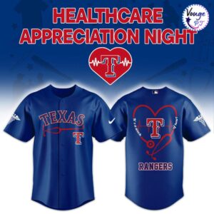 Texas Rangers Healthcare Appreciation Night Limited Baseball Jersey