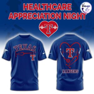 Texas Rangers Healthcare Appreciation Night Limited T-Shirt