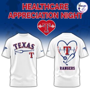 Texas Rangers Healthcare Appreciation Night Limited T Shirt 2
