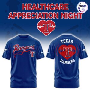 Texas Rangers Healthcare Appreciation Night T-Shirt