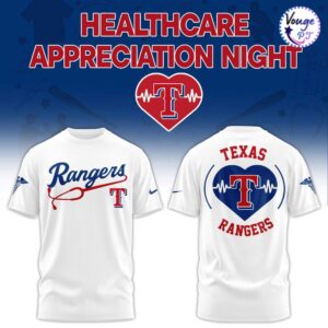 Texas Rangers Healthcare Appreciation Night T Shirt 2