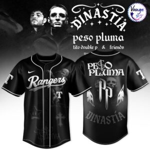 Texas Rangers x Dinastía Tour 2026 Baseball Jersey