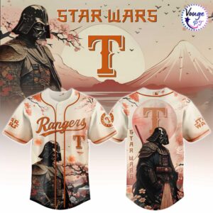 Texas Rangers x Star War 2026 Limited Edition Baseball Jersey 2