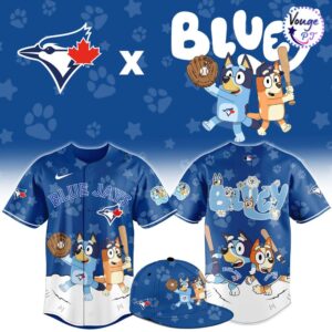 Toronto Blue Jays x Bluey Night Limited Edition Baseball Jersey