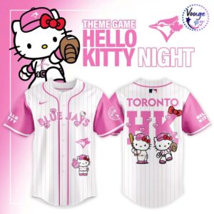 Toronto Blue Jays x Hello Kitty Night Baseball Jersey