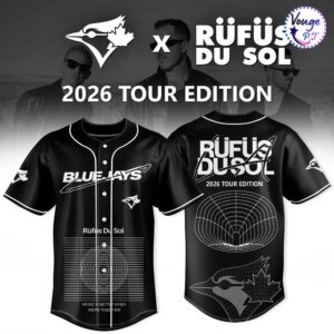 Toronto Blue Jays x Rüfüs Du Sol 2026 Tour Jersey
