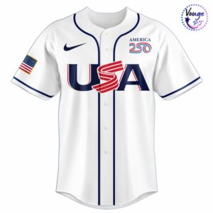 USA 250th Anniversary Baseball Jersey 2