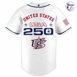 USA 250th Anniversary Baseball Jersey 3