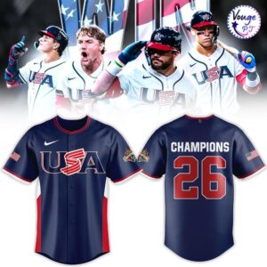 USA Baseball 2026 World Baseball Classic Champions Jersey 2