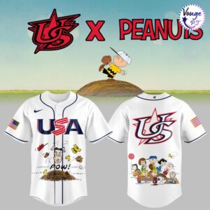 USA Baseball x Peanuts Limited Edition Jersey 1