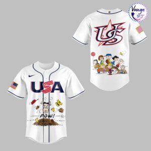 USA Baseball x Peanuts Limited Edition Jersey 2