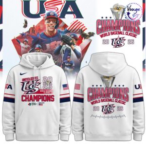 USA World Baseball 2026 Limited Edition Hoodie 1