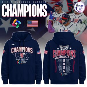 USA World Baseball 2026 Limited Edition Hoodie 2