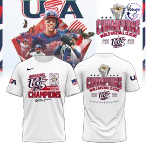 USA World Baseball 2026 Limited Edition T Shirt 1