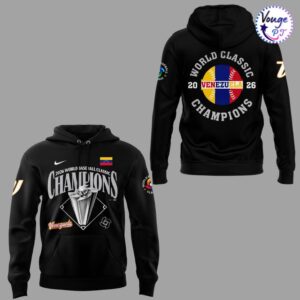 Venezuela 2026 World Baseball Classic Champions Hoodie 2