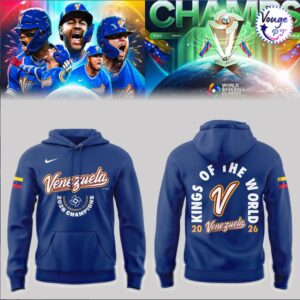 Venezuela 2026 World Baseball Classic Champions Limited Hoodie 1