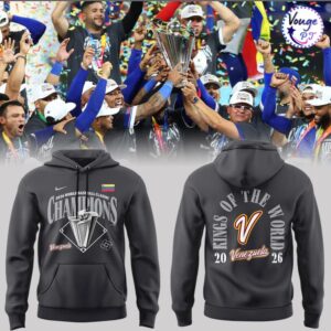 Venezuela 2026 World Baseball Classic Champions Limited Hoodie 2