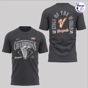 Venezuela 2026 World Baseball Classic Champions Limited T Shirt 2