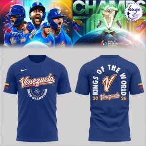 Venezuela 2026 World Baseball Classic Champions Limited T Shirt 3