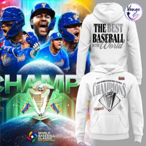 Venezuela World Baseball Classic Champions Limited Edition Hoodie 1