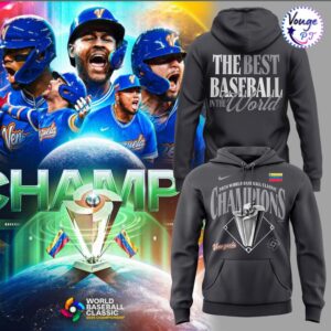 Venezuela World Baseball Classic Champions Limited Edition Hoodie 3