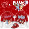 Washington Nationals Bluey Night Game Baseball Jersey