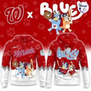 Washington Nationals Bluey Night Game Hoodie 2