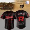 Washington Nationals x Fuerza Regida – This Is Our Dream Stadium Tour 2026 Baseball Jersey