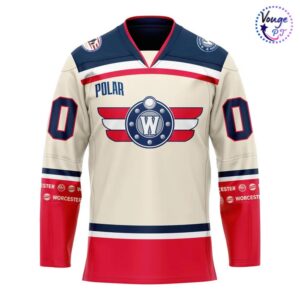 Worcester Railers Military Appreciation Night 2026 Hockey Jersey 2