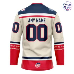 Worcester Railers Military Appreciation Night 2026 Hockey Jersey 3