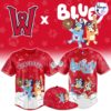 Toledo Mud Hens x Bluey Night Limited Edition Baseball Jersey