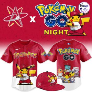 Albuquerque Isotopes x Pokemon GO Night Custom Baseball Jersey 1