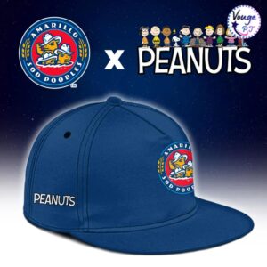 Amarillo Sod Poodles x Peanuts Night Custom Baseball Jersey 3
